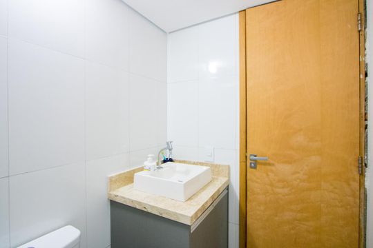 Banheiro do quarto 3 de casa à venda com 4 quartos, 250m² em Santa Maria, Santo André
