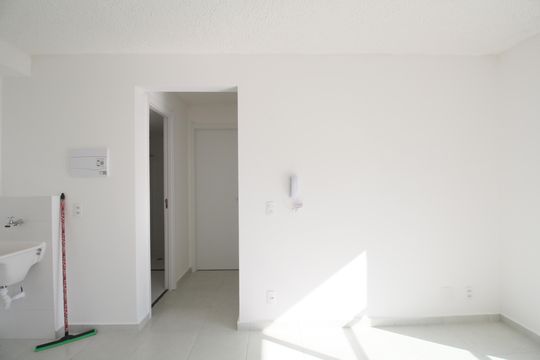 Sala e Cozinha de apartamento à venda com 2 quartos, 35m² em Morumbi, São Paulo