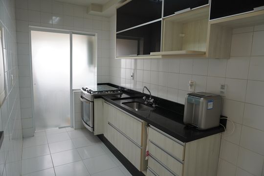 Cozinha de apartamento à venda com 2 quartos, 94m² em Campo Belo, Santana de Parnaíba