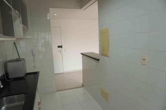Cozinha de apartamento à venda com 2 quartos, 94m² em Campo Belo, Santana de Parnaíba