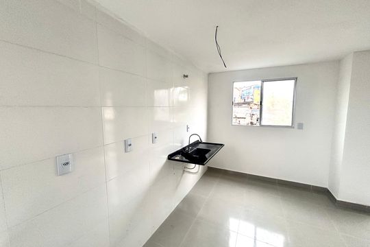 Sala/Cozinha de apartamento à venda com 2 quartos, 42m² em Jardim Nordeste, São Paulo