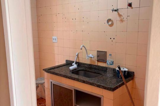 Cozinha de apartamento para alugar com 2 quartos, 65m² em Vicente de Carvalho, Rio de Janeiro