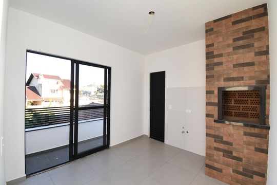 Área gourmet de casa de condomínio à venda com 3 quartos, 152m² em Pilarzinho, Curitiba