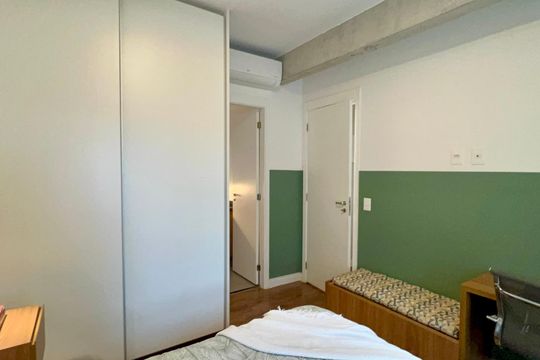 Suite de apartamento para alugar com 1 quarto, 69m² em Sumaré, São Paulo
