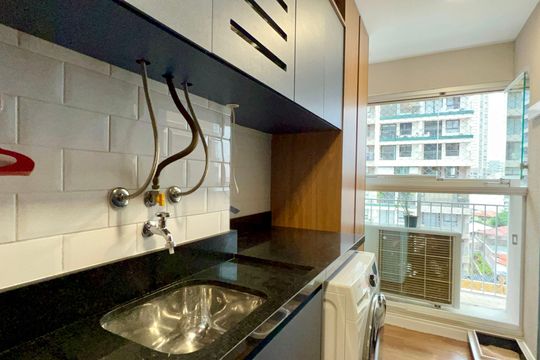 Área de Serviço de apartamento para alugar com 1 quarto, 69m² em Sumaré, São Paulo