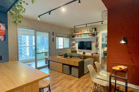 Apartamento para alugar com 1 quarto, 69m² em Sumaré, São Paulo