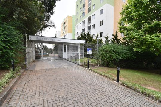 Fachada do condomínio de apartamento à venda com 2 quartos, 64m² em Campo Comprido, Curitiba