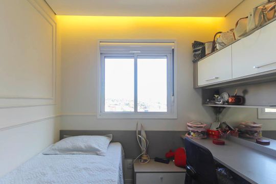 Quarto de apartamento à venda com 2 quartos, 59m² em Vila Ema, São Paulo