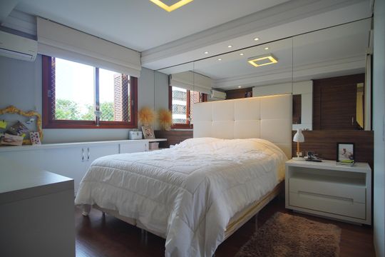 suite de apartamento para alugar com 3 quartos, 129m² em Centro, Novo Hamburgo
