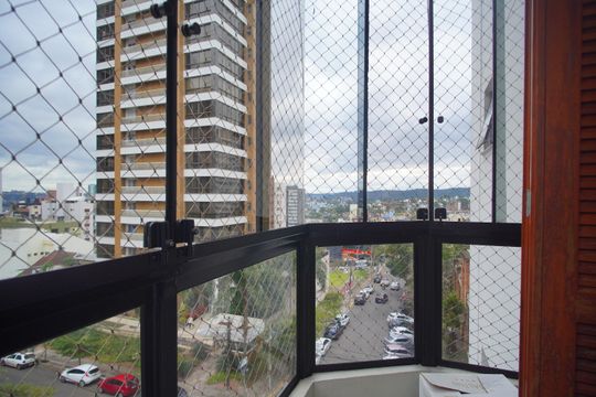 varanda da Suíte 2 de apartamento para alugar com 3 quartos, 129m² em Centro, Novo Hamburgo