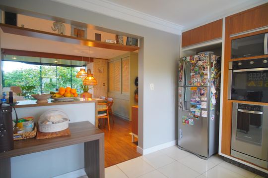 Cozinha de apartamento para alugar com 3 quartos, 129m² em Centro, Novo Hamburgo