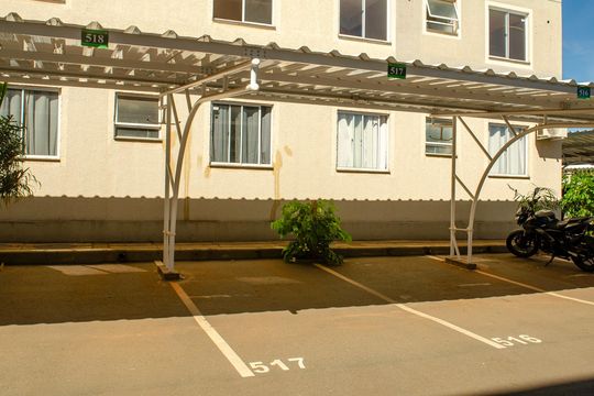 Garagem de apartamento à venda com 2 quartos, 39m² em Residencial Jardim Belvedere, Goiânia