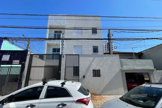 Fachada de apartamento à venda com 2 quartos, 36m² em Vila Santana, São Paulo