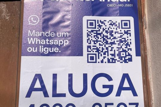 PLAQUINHA de casa para alugar com 2 quartos, 48m² em Alto Caiçaras, Belo Horizonte