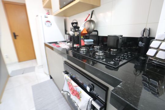 Cozinha de apartamento à venda com 2 quartos, 43m² em Cidade São Mateus, São Paulo