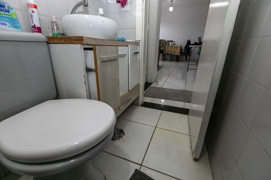 BANHEIRO de apartamento à venda com 2 quartos, 70m² em Parque Brasília, Campinas