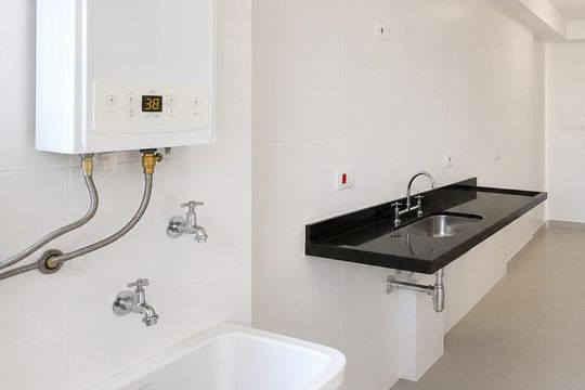 Cozinha de apartamento para alugar com 2 quartos, 54m² em Vila Oliveira, Mogi das Cruzes