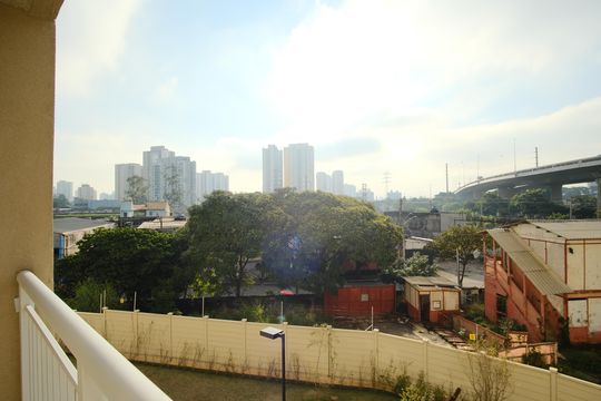 Varanda de apartamento para alugar com 1 quarto, 30m² em Guaiauna, São Paulo