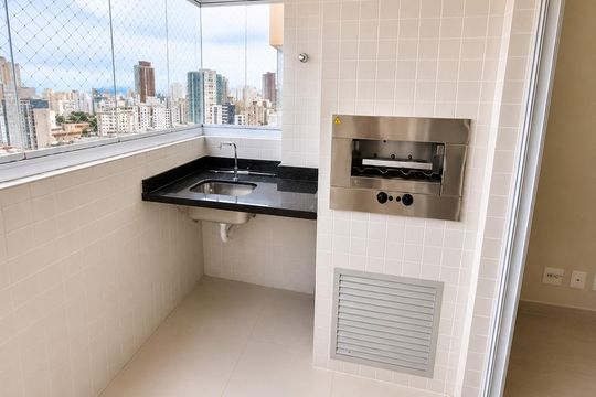 Varanda de apartamento para alugar com 2 quartos, 66m² em Macuco, Santos