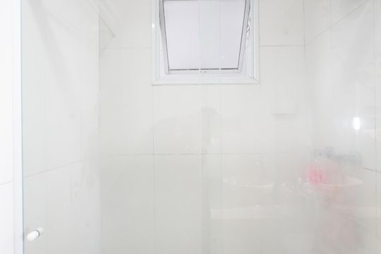 Banheiro da Suíte  de apartamento à venda com 3 quartos, 57m² em Colônia (zona Leste), São Paulo