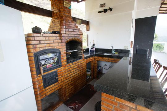 Churrasqueira do Terraço de casa para alugar com 3 quartos, 500m² em Taquara, Rio de Janeiro