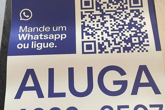 Placa de apartamento para alugar com 2 quartos, 51m² em Rio Cotia, Cotia