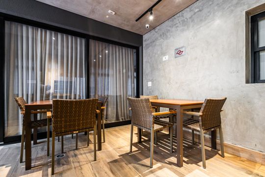 Área comum de apartamento à venda com 2 quartos, 60m² em Pinheiros, São Paulo