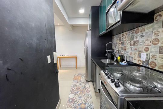 Cozinha de apartamento para alugar com 3 quartos, 63m² em Vila Butantã, São Paulo