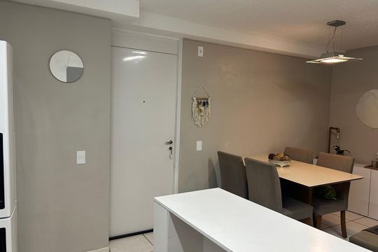 Sala de apartamento à venda com 2 quartos, 44m² em Curicica, Rio de Janeiro