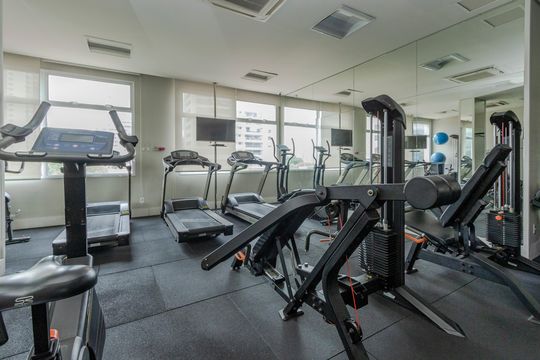 Academia de apartamento à venda com 3 quartos, 134m² em Cidade Monções, São Paulo