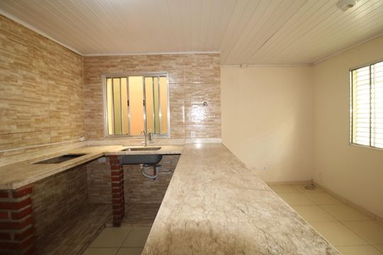 Sala / Cozinha de casa para alugar com 2 quartos, 45m² em Vila Barbosa, São Paulo