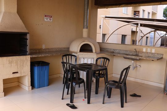 Área comum de apartamento para alugar com 2 quartos, 50m² em Jardim Maria Inês, Aparecida de Goiânia