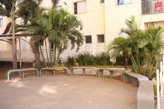 Área comum de apartamento para alugar com 2 quartos, 50m² em Jardim Maria Inês, Aparecida de Goiânia