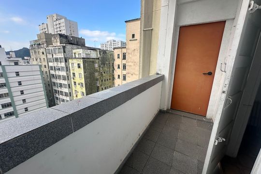 Área de Serviço de apartamento para alugar com 1 quarto, 78m² em Centro, São Vicente