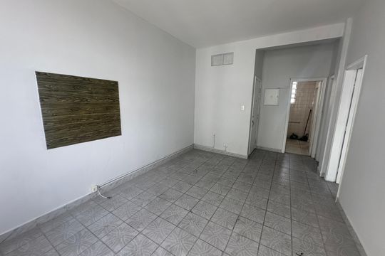 Sala de apartamento para alugar com 1 quarto, 78m² em Centro, São Vicente
