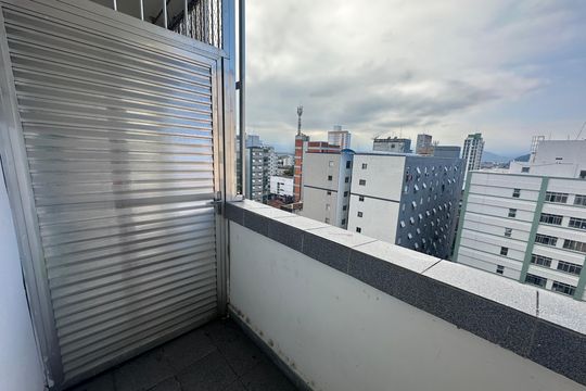 Área de Serviço de apartamento para alugar com 1 quarto, 78m² em Centro, São Vicente