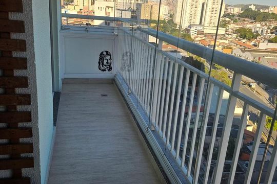 Varanda de apartamento à venda com 3 quartos, 82m² em Baeta Neves, São Bernardo do Campo