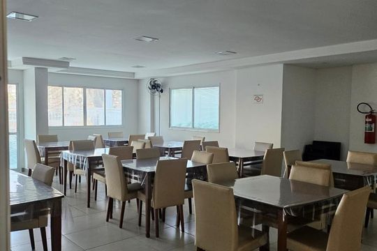 Área externa de apartamento à venda com 3 quartos, 82m² em Baeta Neves, São Bernardo do Campo
