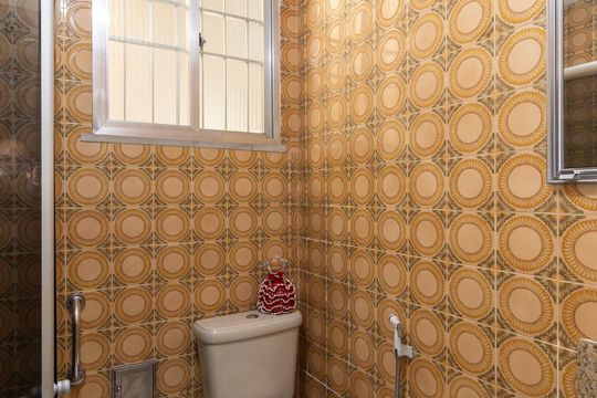Banheiro de casa para alugar com 3 quartos, 90m² em Padre Miguel, Rio de Janeiro