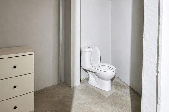 Banheiro de serviço de casa para alugar com 2 quartos, 90m² em Alto da Boa Vista, Mauá