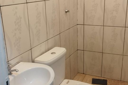 Banheiro de casa para alugar com 2 quartos, 90m² em Alto da Boa Vista, Mauá