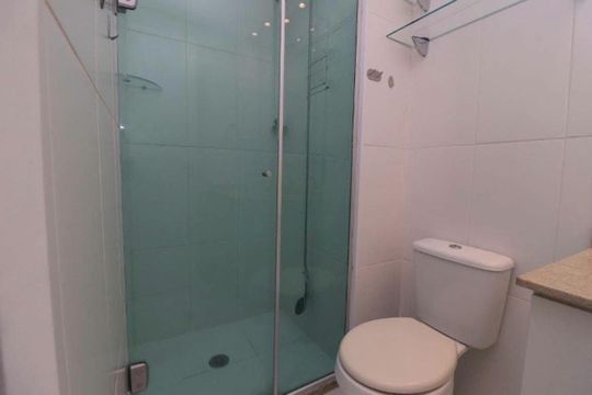 Banheiro de apartamento para alugar com 2 quartos, 72m² em Vila Gomes Cardim, São Paulo