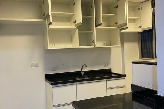 Cozinha de kitnet/studio para alugar com 1 quarto, 26m² em Vila Prudente, São Paulo
