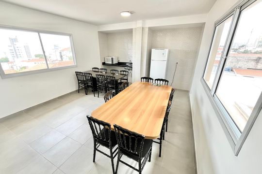 Área comum - Salão de festas de apartamento à venda com 2 quartos, 45m² em Jardim São Paulo, São Paulo