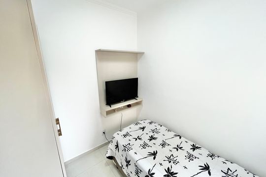 Quarto 1 de apartamento para alugar com 2 quartos, 45m² em Jardim São Paulo, São Paulo