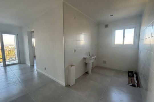 Cozinha de apartamento para alugar com 2 quartos, 57m² em Rondônia, Novo Hamburgo