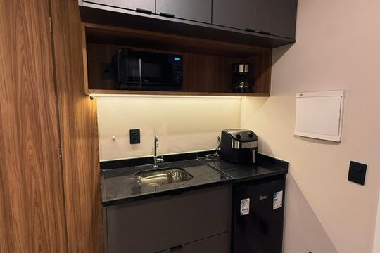 Studio de kitnet/studio à venda com 1 quarto, 23m² em Campo Belo, São Paulo
