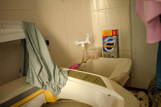 Área de serviço de apartamento para alugar com 2 quartos, 61m² em Setor Urias Magalhães, Goiânia