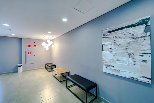 Área comum de apartamento para alugar com 2 quartos, 43m² em Brás, São Paulo