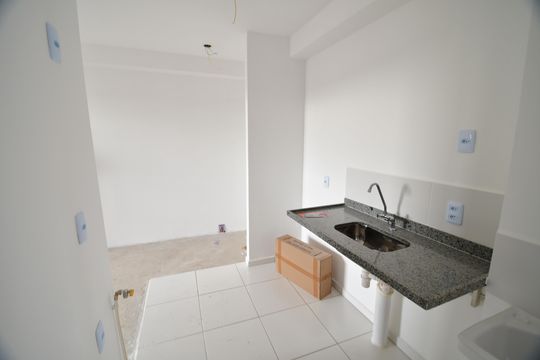 Cozinha de apartamento à venda com 3 quartos, 65m² em Botafogo, Campinas